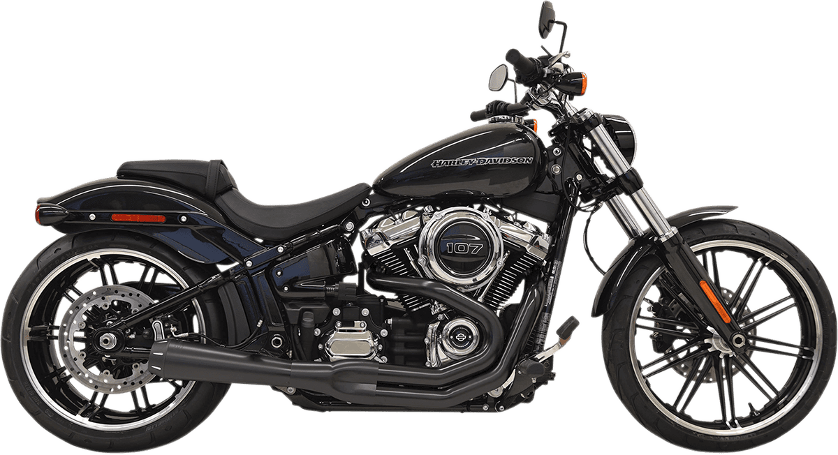 BASSANI XHAUST 1800-2239 2:1 Exhaust - Black