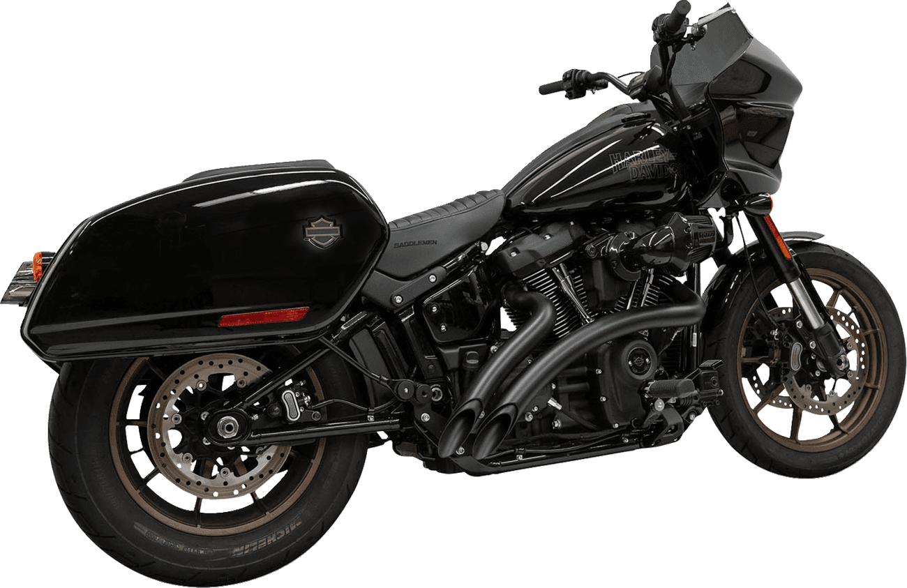 BASSANI XHAUST 1800-2242 Radial Sweepers Exhaust System - Black