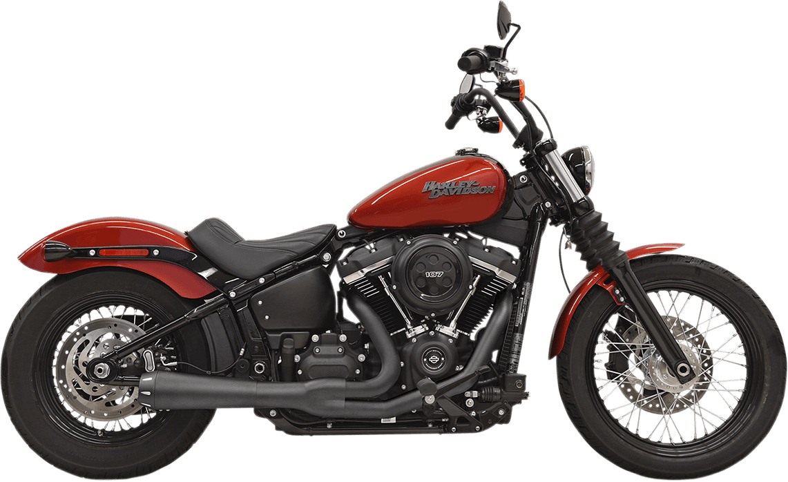 BASSANI XHAUST 1800-2245 2-into-1 Road Rage Exhaust System - Black