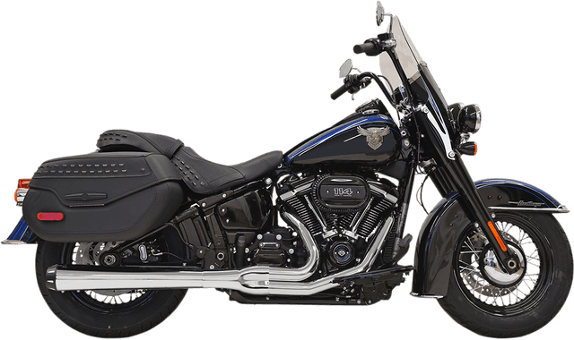 BASSANI XHAUST 1800-2308 2-into-1 Road Rage Exhaust System - Chrome
