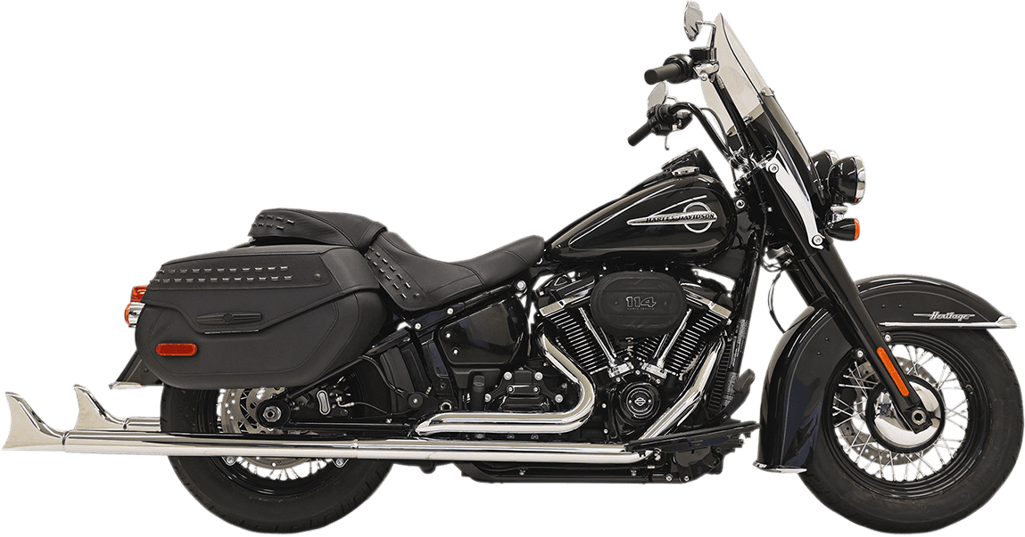 BASSANI XHAUST 1800-2377 Fishtail Exhaust - 36"