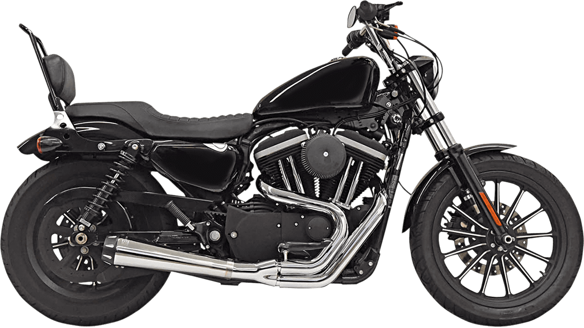 BASSANI XHAUST 1800-2438 Road Rage Exhaust - Chrome