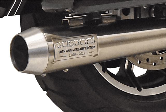 BASSANI XHAUST 1800-2440 2-into-1 50th Anniversary Road Rage III Exhaust System - Stainless Steel - M8 FL — image 2 of 2