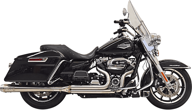 BASSANI XHAUST 1800-2440 2-into-1 50th Anniversary Road Rage III Exhaust System - Stainless Steel - M8 FL — image 1 of 2