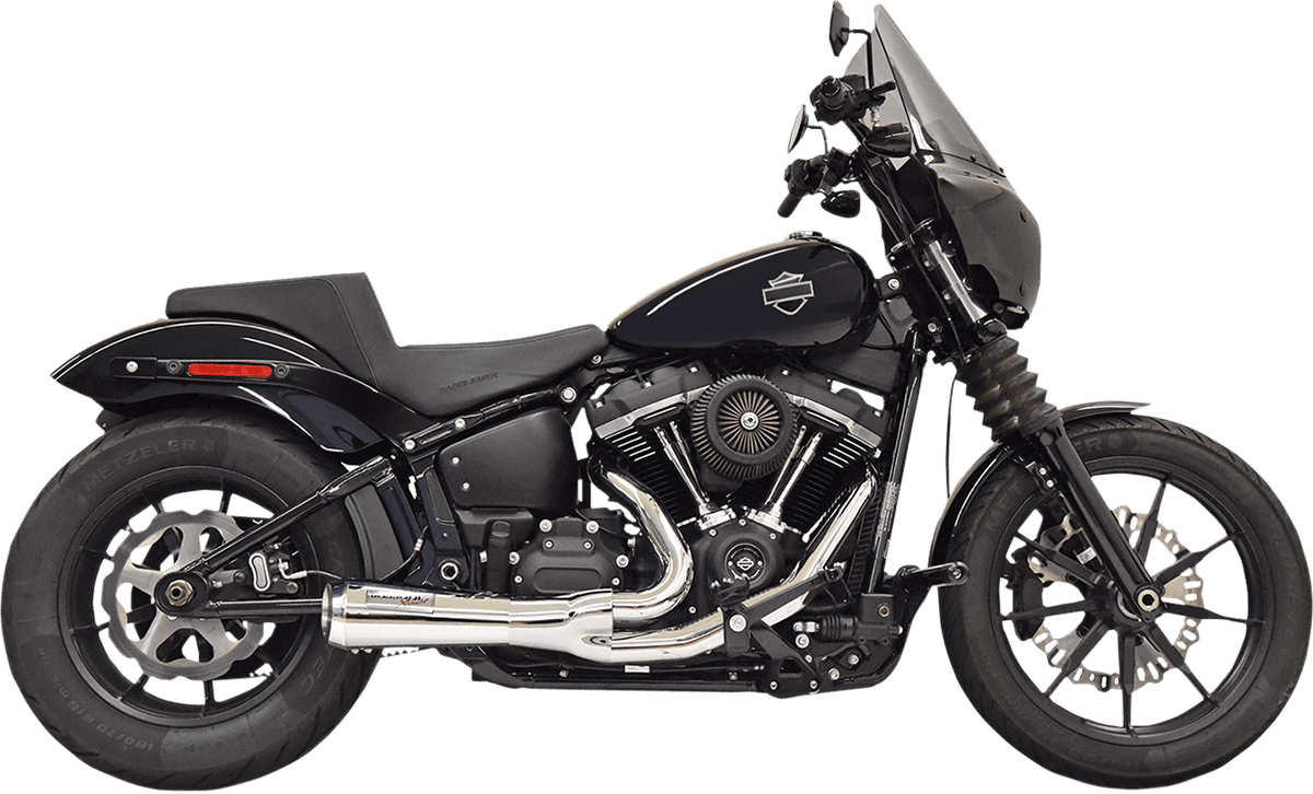 BASSANI XHAUST 1800-2489 2:1 Short Exhaust - Chrome