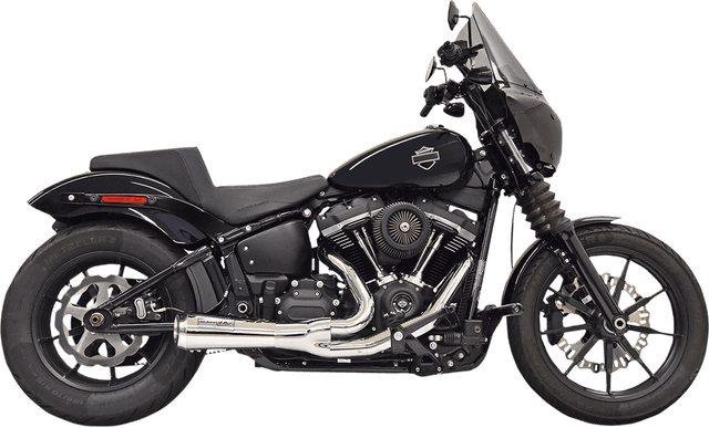 BASSANI XHAUST 1800-2489 2:1 Short Exhaust - Chrome