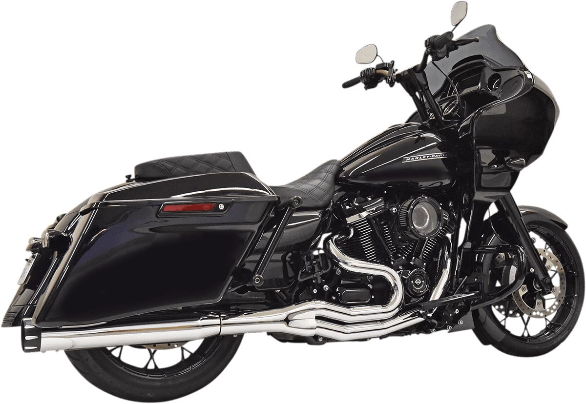 BASSANI XHAUST 1800-2492 2:1 High Horsepower Exhaust - Chrome