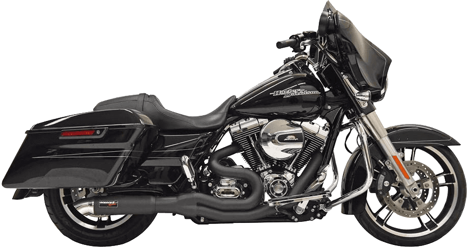 BASSANI XHAUST 1800-2509 2:1 Exhaust - Black