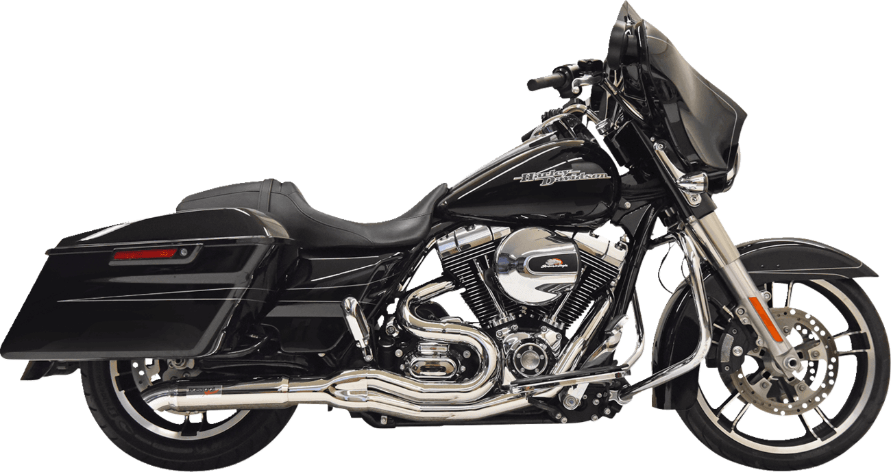 BASSANI XHAUST 1800-2535 2:1 Exhaust - Hotrod - Chrome