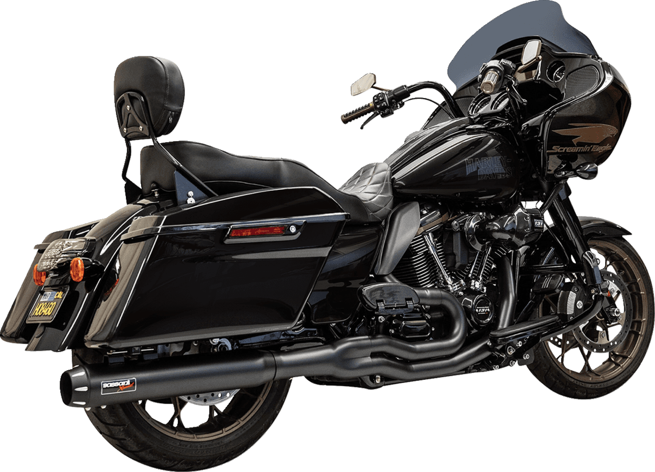 BASSANI XHAUST 1800-2642 2-into-1 Exhaust System - 49-State - Black